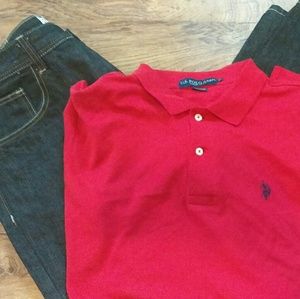 Brand New Polo Shirt and jeans